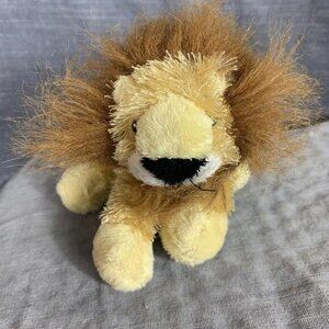 Ganz Webkinz Lil Kinz Lion HS006 Plush Stuffed Animal Toy No Code​